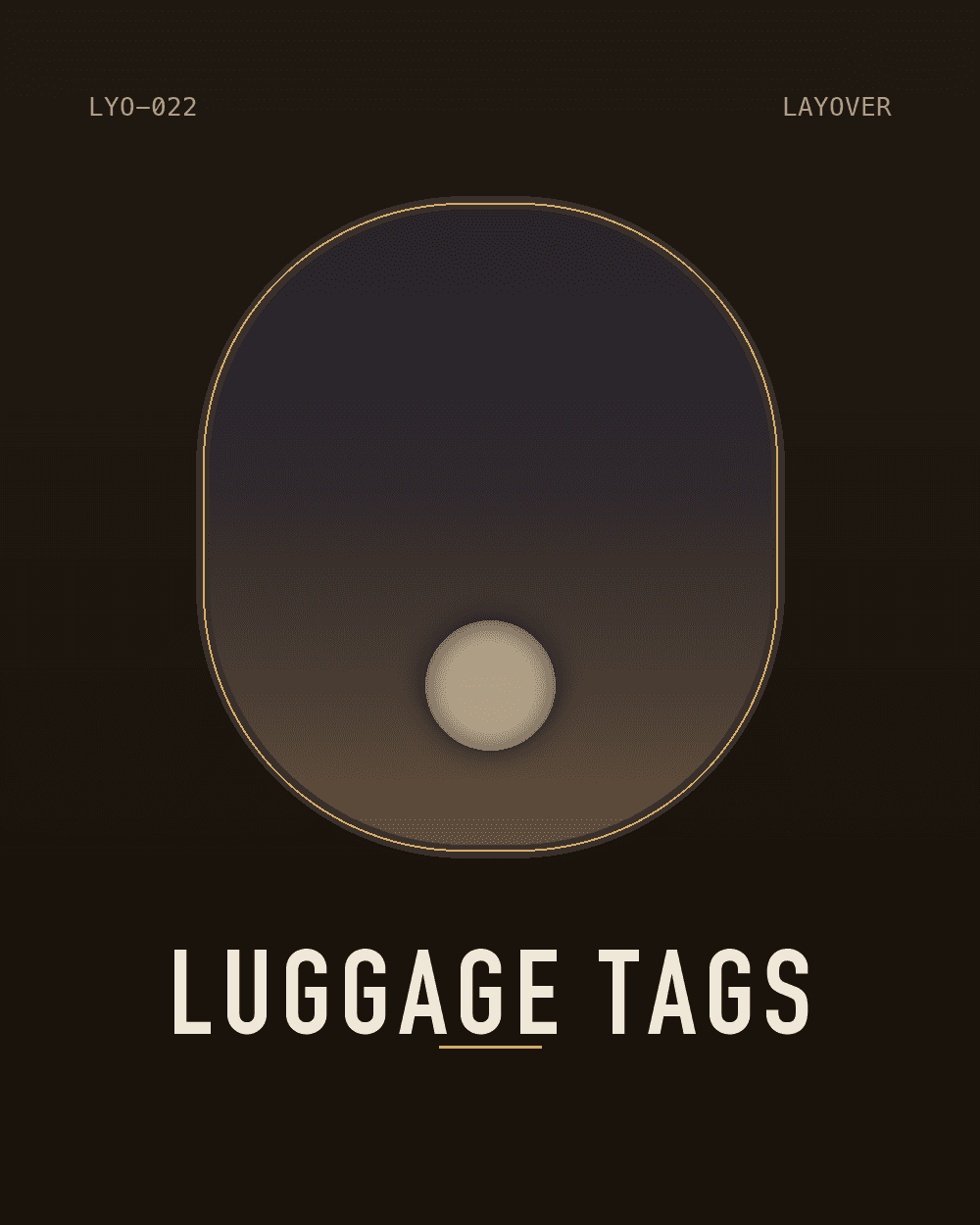 Luggage Tags, Pair